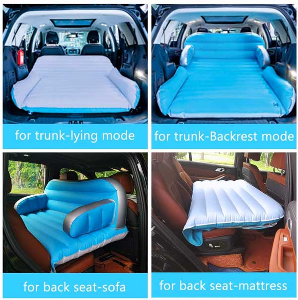 4 Different Ways to Use an Air Mattress in Your Car