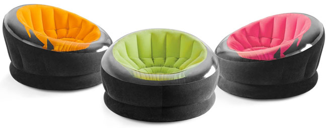 3 Inflatable Empire Chairs
