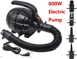High Volume Electric Air Pump for Blowing Up Inflatable Swimming Pools