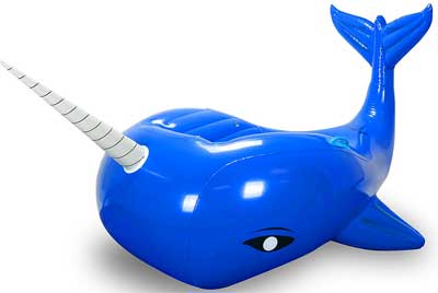 Plastic Inflatable Whale Chair