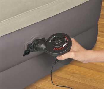 Intex Quick Fill Air Pump for Inflating Air Mattresses and Blow Up Furniture